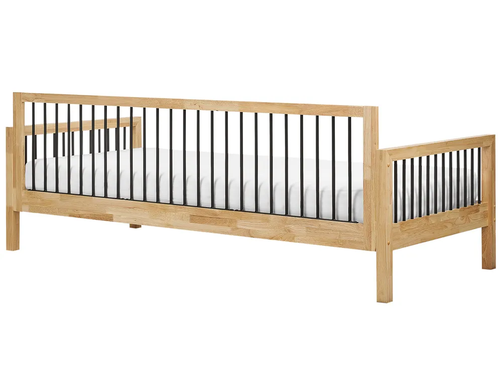 Tagesbett Holz TRICOT 90 x 200 cm Hellbraun_905708