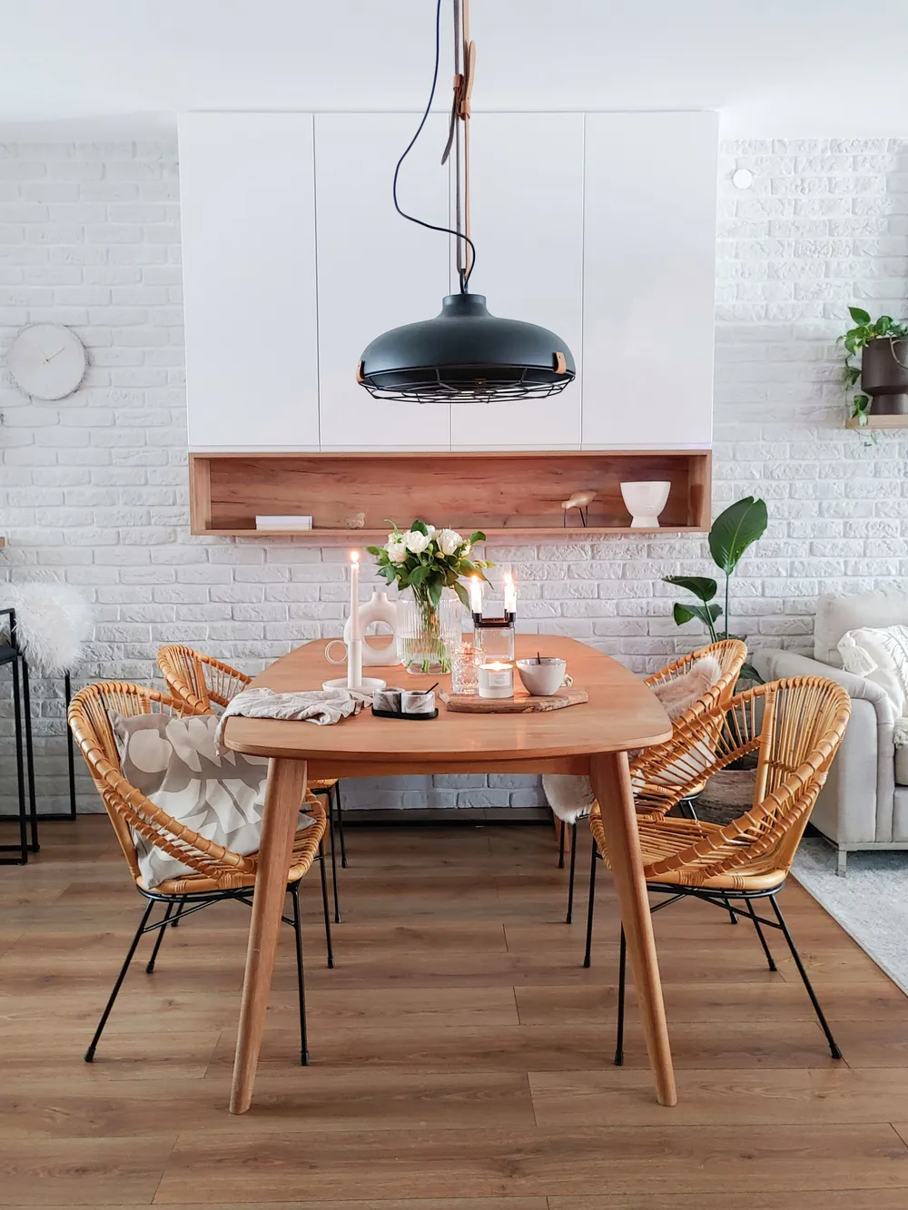 Dining Chair SARITA Rattan Natural_809891