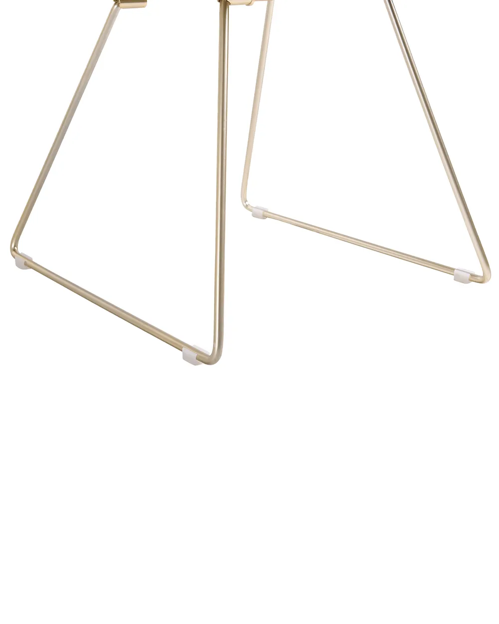 Set of 2 Dining Chairs AURORA Metal Gold_787913