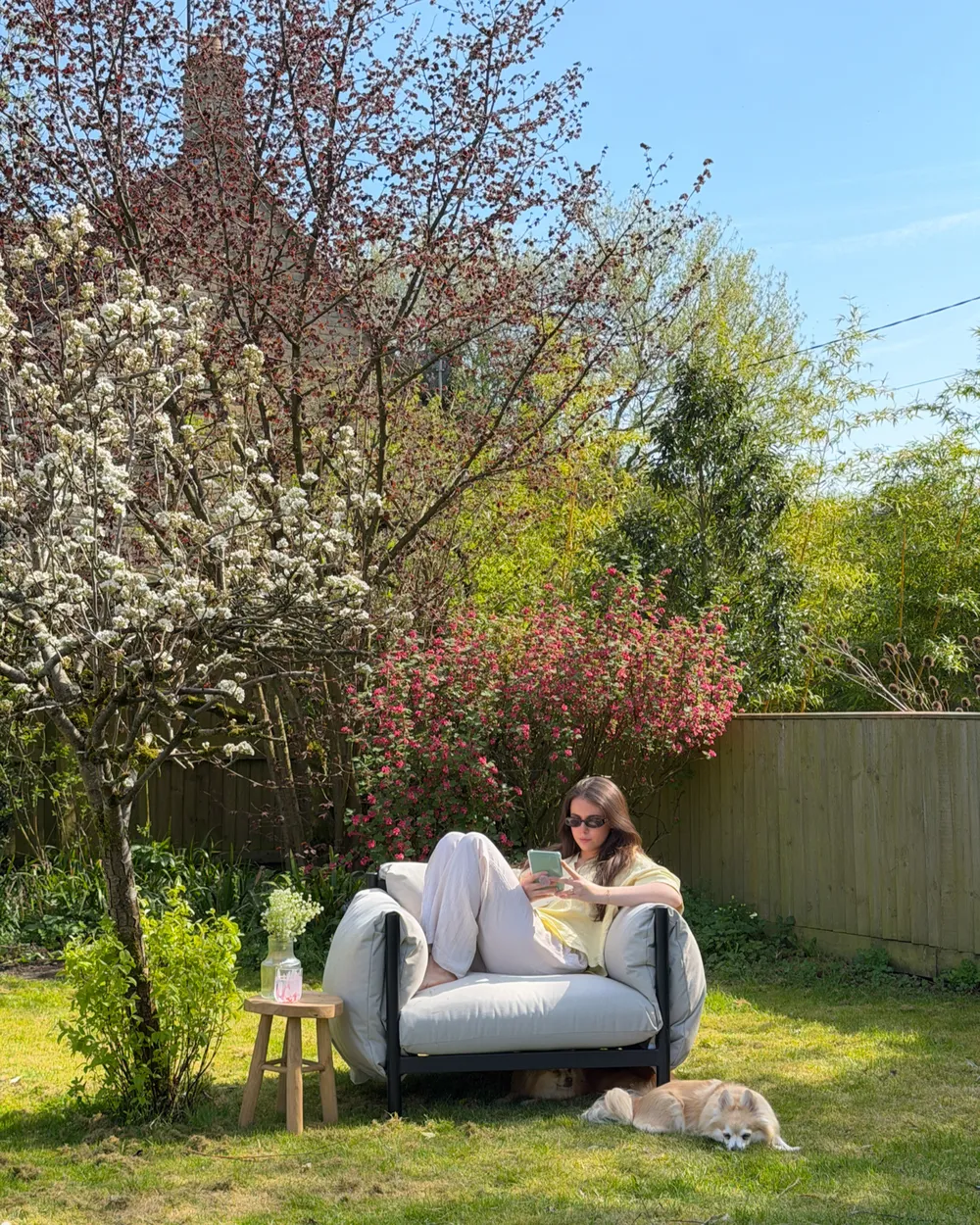 Garden Armchair ESPERIA Metal Grey_1072622