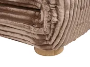 Schlafsofa 2-Sitzer ABISKO Cord Hellbraun_1031111