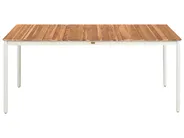 Gartenmöbel Set mit Bänken 6-Sitzer GIOVINAZZO Akazienholz Braun_1125212
