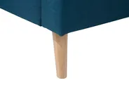 Sofa 2-Sitzer KALMAR Stoff Seeblau_755660