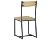 Esszimmer Set FLIXTON Hellbraun 4-Sitzer_785621