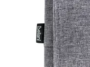 Ausziehbett Stoff LIBOURNE 90 x 200 cm Dunkelgrau_994972