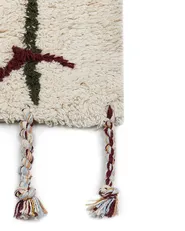 Rug CORUM Beige 80 x 150 cm Cotton_839411
