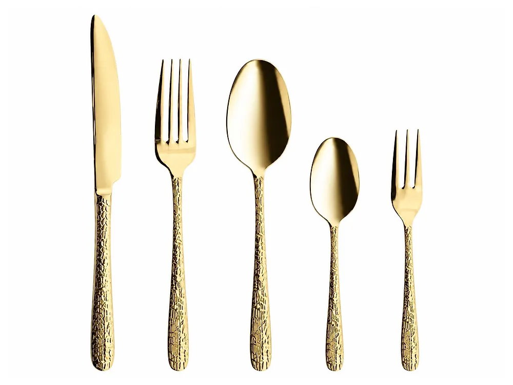 Besteckset 30-teilig CORZETTI Gold