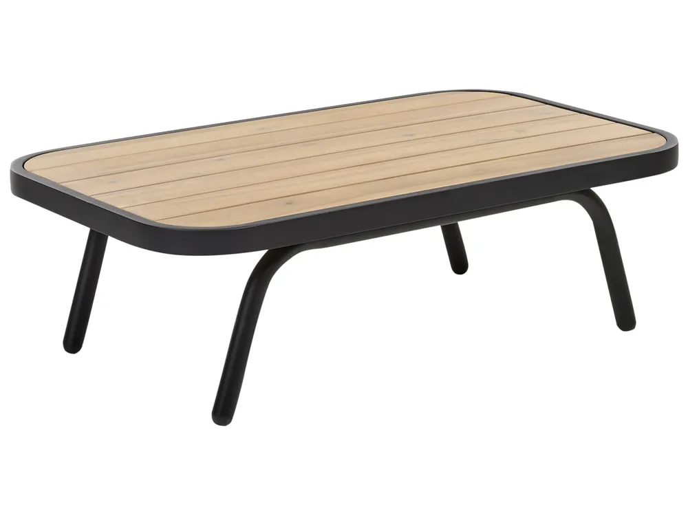 Garden Lounge Set with Table 4 Seater MINOZZO Certified Acacia Wood Olive Green_953390