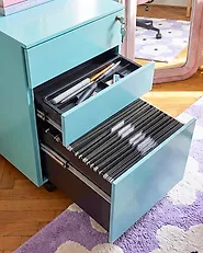 Büroschrank CAMI Metall Türkis_1182828