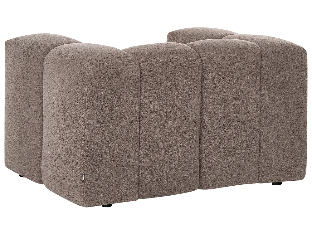 Bankenset 5-zits ANTOLA Bouclé Taupe_1161706