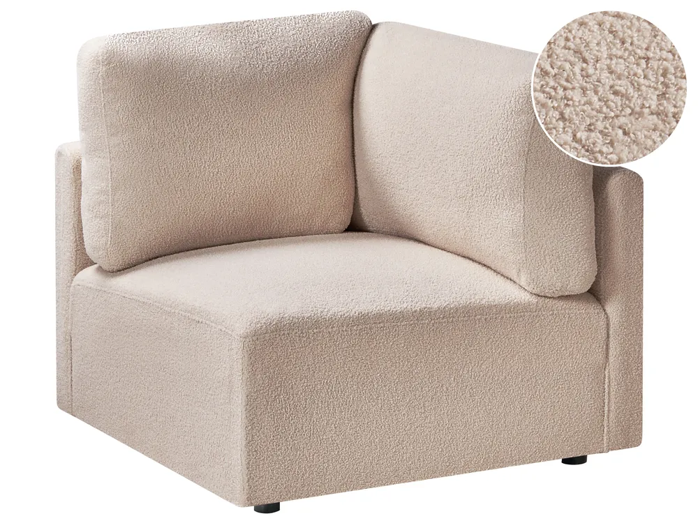 Corner Seat MESNALI Boucle Beige
