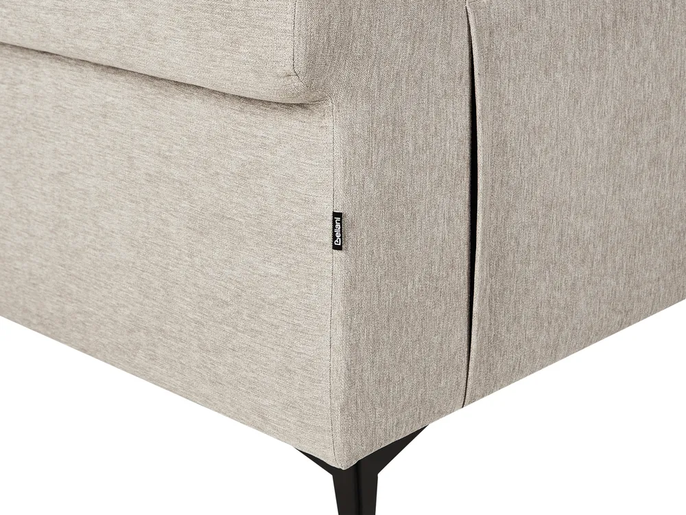 Sofa 2 Seater SKIVE Fabric Taupe_946182