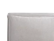 Bett mit Stauraum BAJONNA Stoff Hellgrau 160 x 200 cm_966129