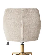 Schreibtischstuhl PALMDALE Bouclé Beige_949067