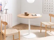 Esstisch TINO Helle Eiche 90 cm 90 cm_1076271