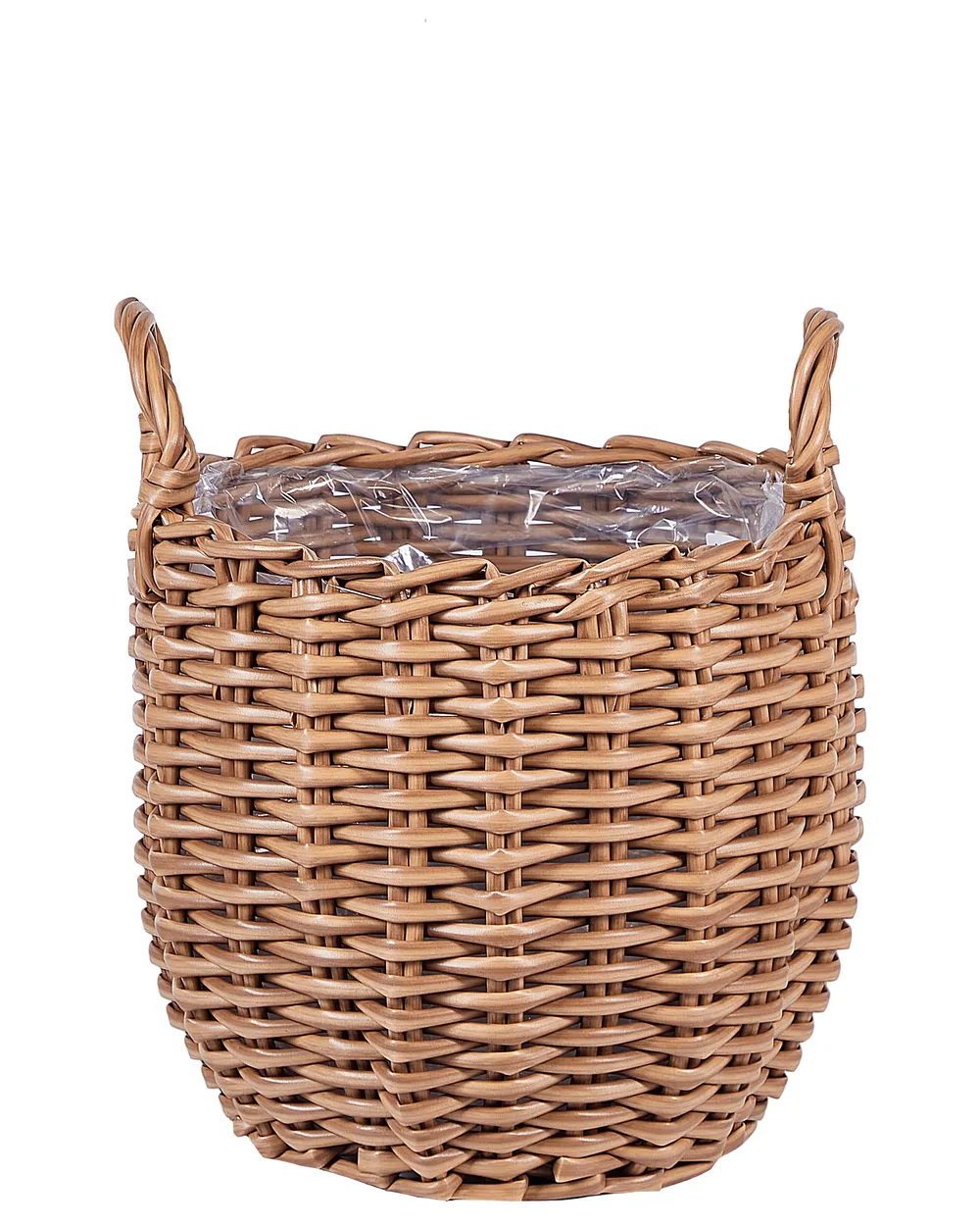 Blumenkorb 3er Set AUCUBA 26/34/44 cm Hellbraun_897111