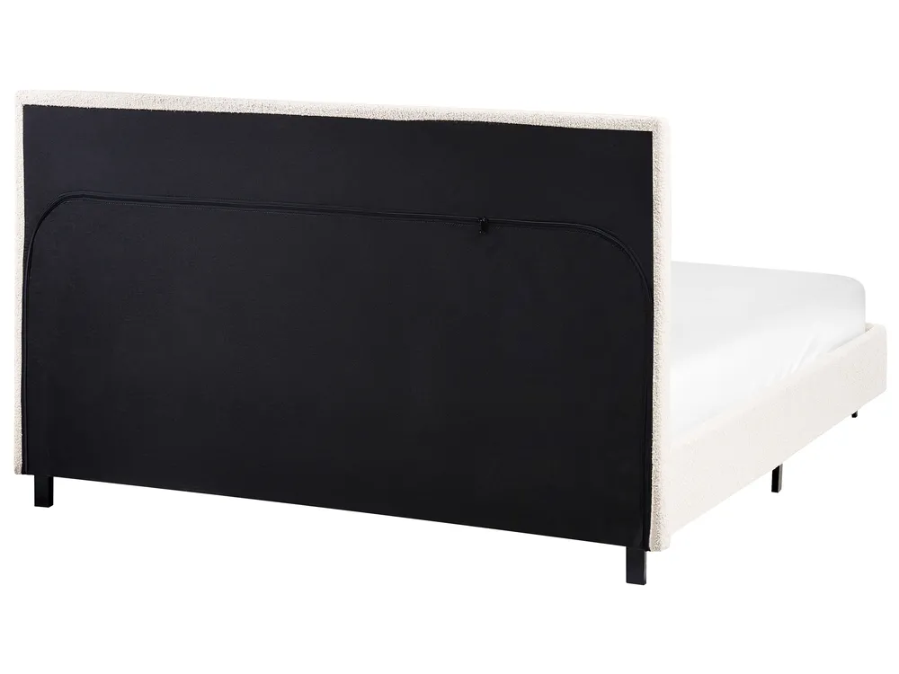 Krevet Buklé ALBI 120 x 200 cm Krem bijela_1060920
