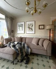 Kuscheldecke TAZA Stoff 180 x 220 cm Grau_1082649