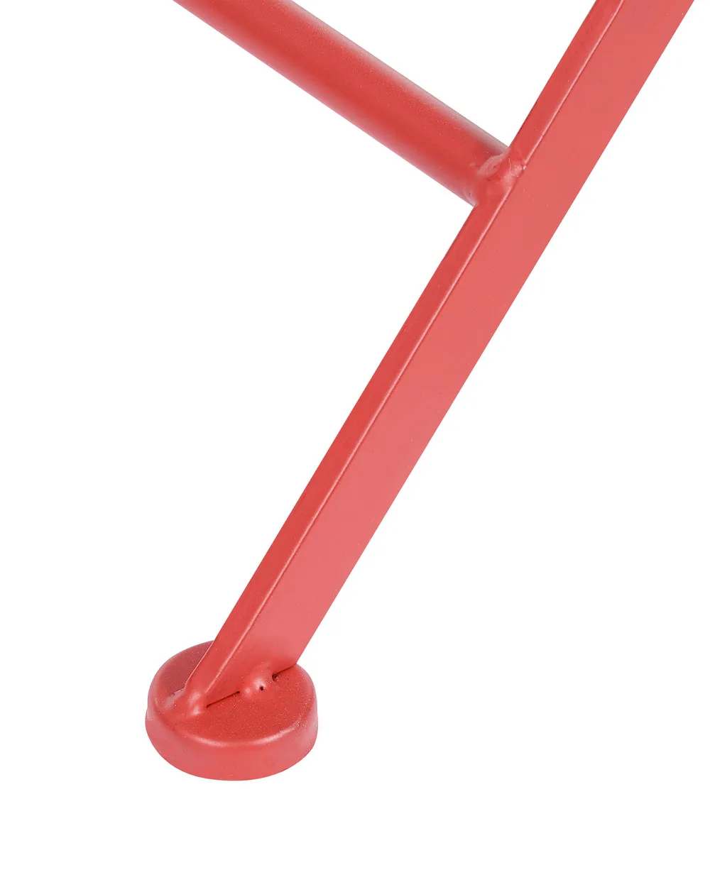 Gartenstuhl 2er Set SCARIO Metall Rot_856040