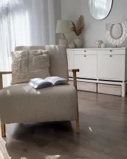 Sessel LESJA Stoff Hellbeige_1170371