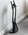 Toilet Roll and Brush Holder SOACHA Metal Black