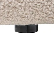 Fauteuil NARILLA Bouclé Beige_1161111