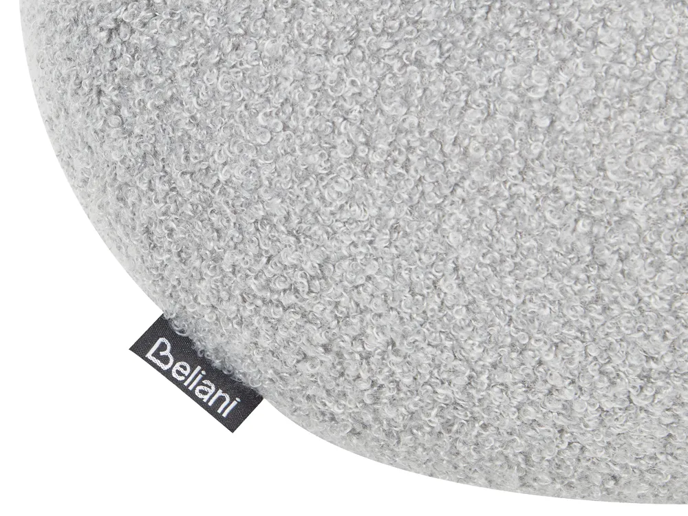 Throw Cushion SALVIA 30 x 30 cm Boucle Grey Solid_936057