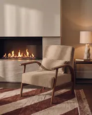 Sessel SKARA Bouclé Beige_1098776