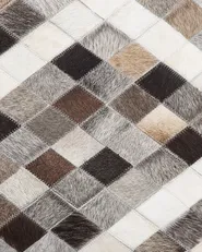 Rug AKDERE Brown 160 x 230 cm Leather_751592