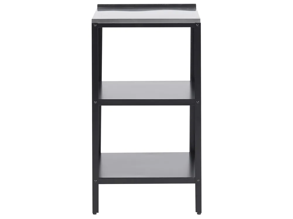 Outdoor-Küche 3er Set VILAMA Schwarz Metall_872556