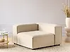 Eckmodul ARDAL Stoff Beige linksseitig