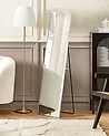Standspiegel BAGNOLET 150 cm Metall Silber