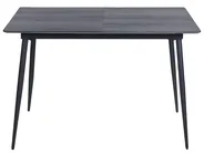 Ausziehbarer Esstisch GELANDA Grau 120/160 cm 80 cm_886361