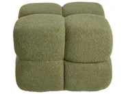 Pouf CALIENTE Bouclé Grün_1069791