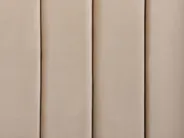 Wasserbett mit Stauraumbank NOYERS Samtstoff Beige 160 x 200 cm_915222