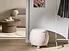 Pouf mit Stauraum ANNABELLA Bouclé Hellbeige