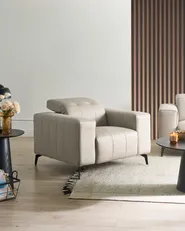 Sessel OMMEL Stoff Hellbeige_1035624