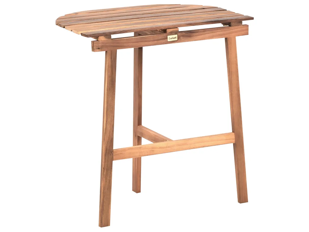Outdoor Bistrotisch OSIGO 44 cm 70 cm Akazienholz Braun_986954