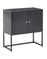 Storage Unit RAKAIA Metal Black_1037616