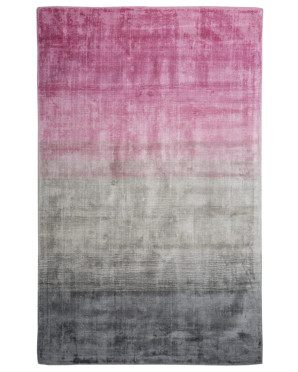 Teppich ERCIS Rosa 140 x 200 cm Viskose
