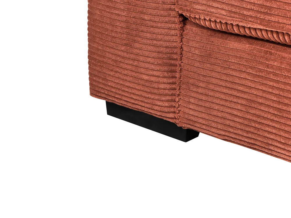 2 Seater VIKRAN Corduroy Golden Brown_969087