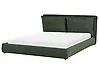 Wasserbett Stoff BAJONNA 180 x 200 cm Dunkelgrün