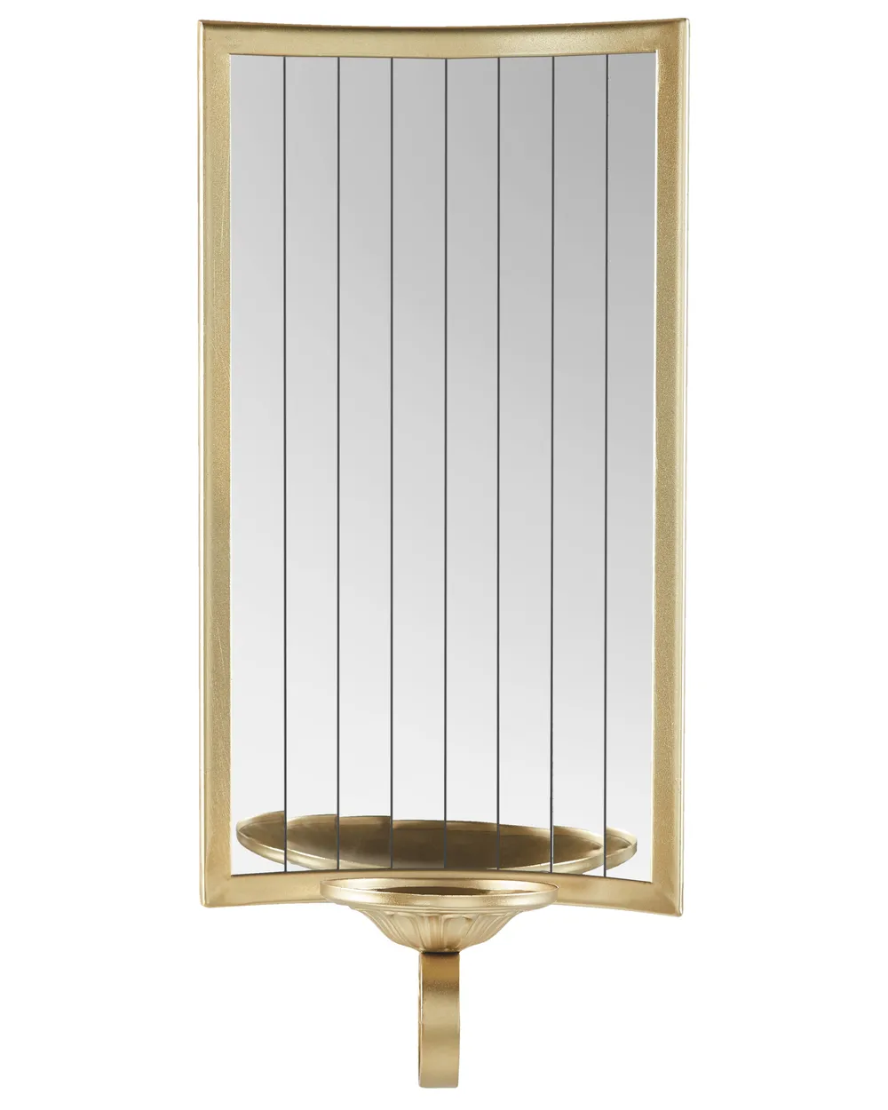 Wall Candle Holder SOBREDA 41 cm Metal Gold