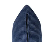 Ecksofa 4-Sitzer LUNNER Cord Dunkelblau linksseitig_961071