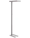 LED Floor Lamp TAURUS with Dimmer Metal Silver