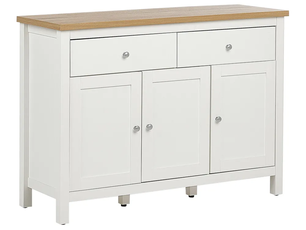 Sideboard mit 3 Türen ATOCA Cremeweiß