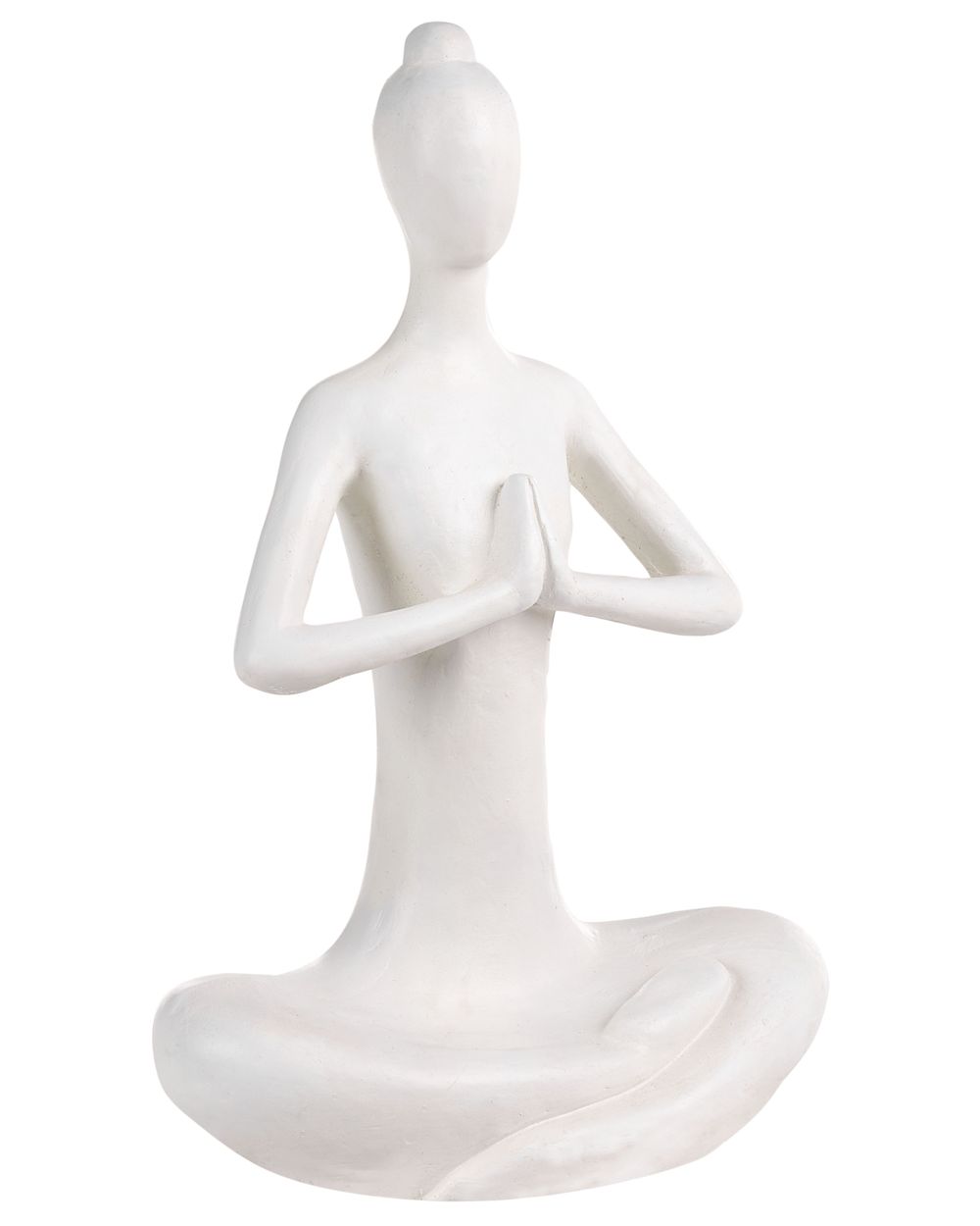 Gartenskulptur YOGHINA Frau Weiß
