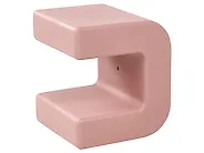 Set of 2 Side Tables MOZIA Pink_1166124