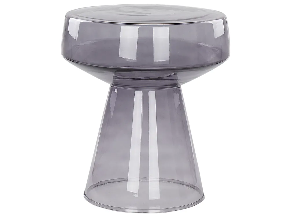 Beistelltisch 2er Set LAGUNA/CALDERA Glas Grau_883270
