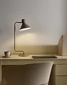 Schreibtischlampe RIMAVA Metall Beige